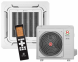 Кассетный кондиционер Royal Clima ES-C 18HRI/ES-E 18HXI/ES-C pan/1X
